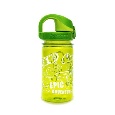 Nalgene 美國 OTF 兒童水壺 0.375L《綠色/綠蓋》1263-0031/兒童水瓶/運動