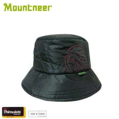 Mountneer 山林 中性3M鋪棉保暖筒帽《鐵灰》12H06/漁夫帽/保暖帽/防寒帽