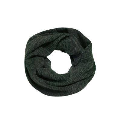 Mountneer 山林 羊毛環圈保暖針織圍巾《黑》12M03/圍脖/帽子/保暖脖子