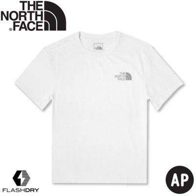 The North Face 女 短袖排汗衣AP《白》4UB7/短T/休閒短袖/T恤