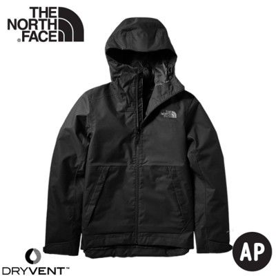 The North Face 男 DV防水外套《黑》4UDN/防水透氣衝鋒衣/風雨衣/連帽外套
