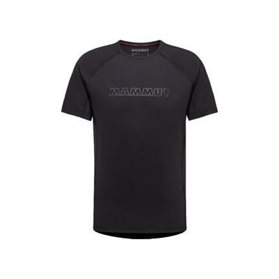 MAMMUT 長毛象 男 Selun FL T-Shirt Logo 短袖T恤《黑》1017-050