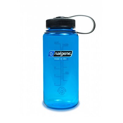 Nalgene 美國 寬嘴水壺 0.5L《灰藍》2020-1816/運動水壺/休閒水壼/隨身水壺/環