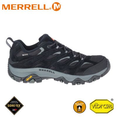 MERRELL 美國 男 MOAB 3 GORE-TEX防水健行鞋《 黑》ML036253/健走鞋