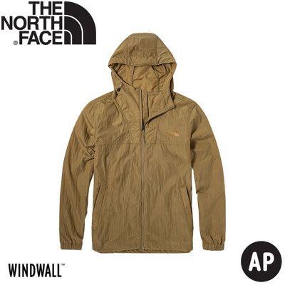 The North Face 男 防風外套 AP《棕》5AZK/防潑水外套/連帽外套/風雨衣