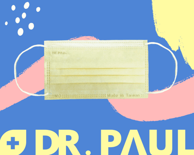 Dr. PAUL-台灣製造 雙鋼印 醫療用口罩-成人/兒童-50入/盒