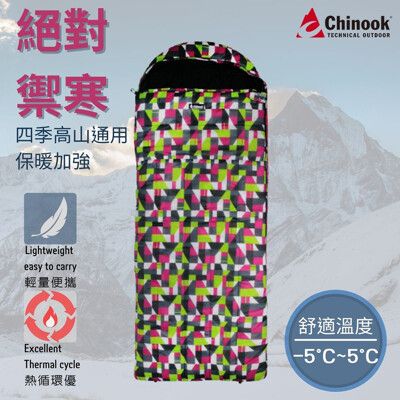 【Chinook】五色鳥Barbet科技棉保暖加強睡袋｜27490｜