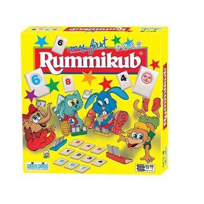 【現貨特賣】拉密幼兒版 兒童版 Rummikub 中文版 方舟風雲會益智桌遊  實體店正版