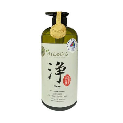 AiLeiYi洋甘菊潤膚沐浴精-淨/茶樹艾草1000ml