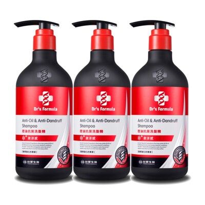 《台塑生醫》Dr's Formula控油抗屑洗髮精升級版(激涼款)三代580g