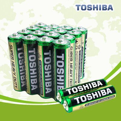 【TOSHIBA 東芝】公司貨 環保碳鋅電池 3號/4號 (1入16顆) R6UG/R03UG