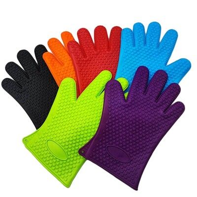 【JLS】一只裝 矽膠隔熱手套 防滑手套 釣魚手套 矽膠手套