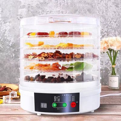 【3C精品閣】家用水果烘烤機 5層乾果機 110V蔬果烘乾機 食物乾果機 寵物零食烘乾器