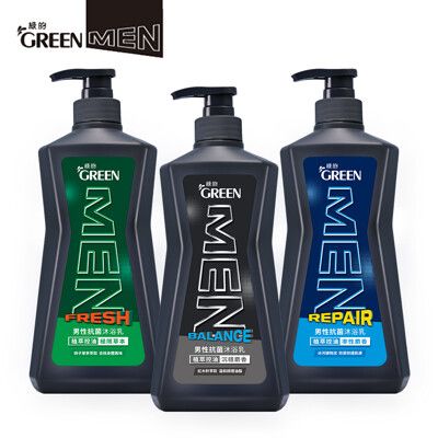 GREEN MEN 綠的男性抗菌沐浴乳 650ml