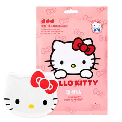 【微笑生活】抗寒熱銷 可貼式暖暖包  Hello kitty 玉桂狗 暖暖貼 一包8片