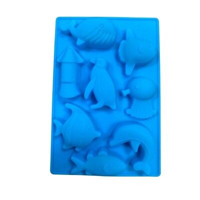 【微笑生活】海洋生物硅膠3D模具組 肥皂 巧克力 冰模