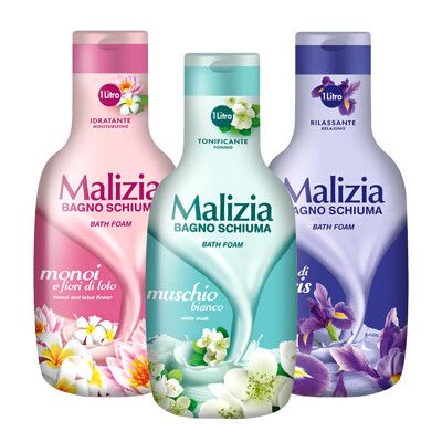 Malizia 香氛沐浴乳1000ml/入(義大利原裝進口)