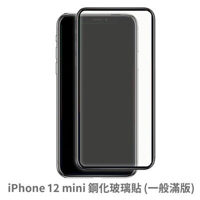 iPhone 12 Mini 滿版 保護貼 玻璃貼 抗防爆 鋼化玻璃膜 螢幕保護貼