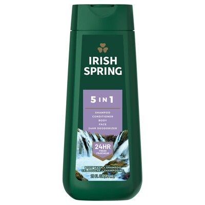 美國Irish Spring沐浴乳-五合一(20oz)*1