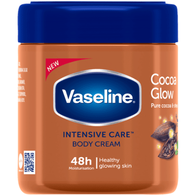 進口Vaseline身體乳霜-可可脂奶油(400ml)*3