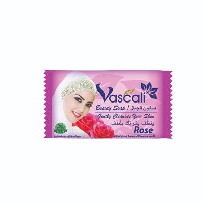 Vascali玫瑰精油潤膚香皂(75g)*24
