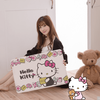 【三麗鷗獨家授權】Hello Kitty滿版粉色吸水珪藻土地墊 24款凱蒂貓