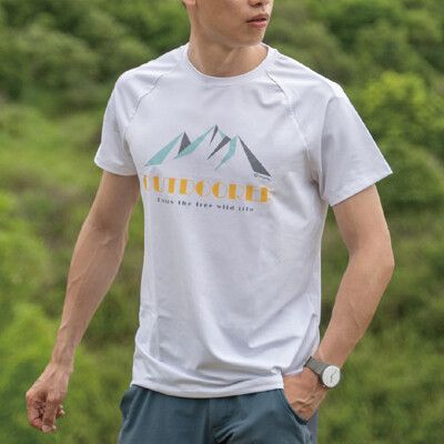 【WOAWOA】UPF50+涼感循環極風衣 山岳線條款 男版(登山衣 排汗衣 涼感衣 衣服 防曬衣)