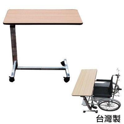 升降桌[需DIY組裝]-活動式 附輪,可調整高度 台灣製 ZHTW1749-DIY
