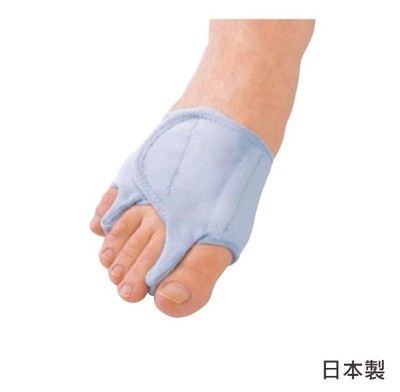 護具 護套 - 單隻入 腳指間緩衝墊片*2塊 拇指外翻 小指內彎 肢體護具 日本製 [H0405]