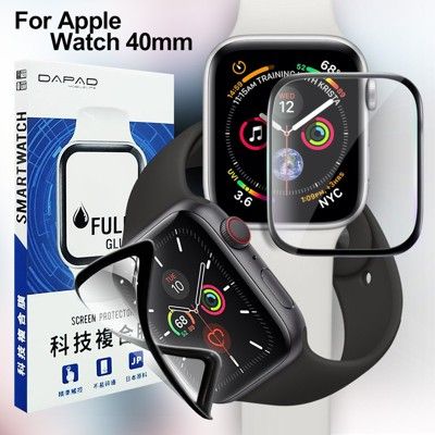 dapad for apple watch 40mm 3d曲面科技複合膜 -
