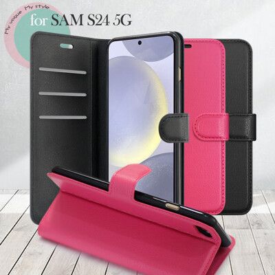 Dapad for Samsung Galaxy S24 5G 百搭時代多卡式夾層皮套