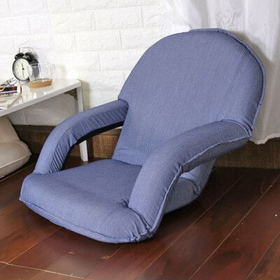 維納扶手和室椅-單寧藍  扶手椅 和室椅 收納椅