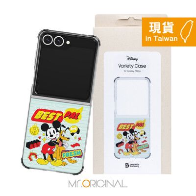 SAMSUNG 原廠盒裝 Galaxy Z Flip6 Disney 聯名保護殼_薄荷