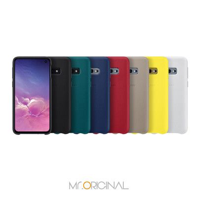 SAMSUNG Galaxy S10e 原廠皮革背蓋 (台灣公司貨)