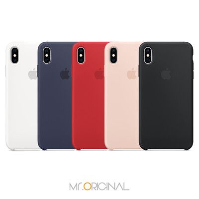 Apple原廠 iPhone Xs Max 適用 Silicone case 矽膠保護套 (公司貨)