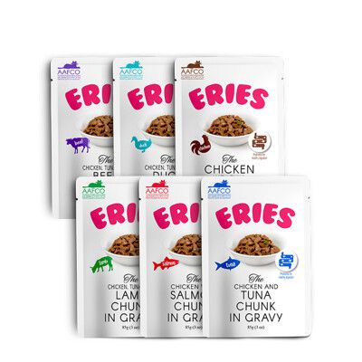 【憶馨嚴選】ERIES伊瑞思 貓主食餐包 (85g) 貓罐頭 貓罐 主食罐 貓餐包 添加益生元