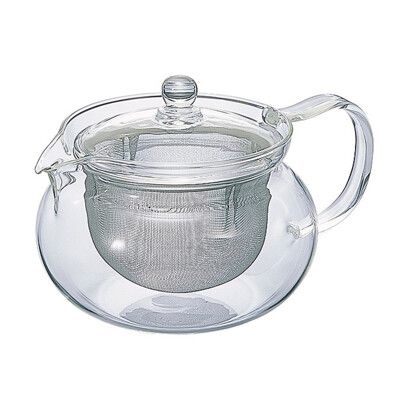 【日本HARIO】附濾網耐熱丸形茶壺-700ml(CHJMN-70T)