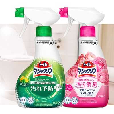 【Kao日本花王】魔術靈廁所除臭清潔噴劑380ml