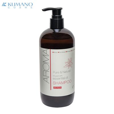 【KUMANO日本熊野油脂】BEAUA AROMA精油香氛洗髮精480ml