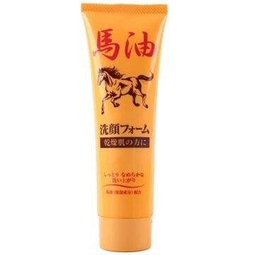 【日本純藥】天然保濕馬油洗面乳-120g