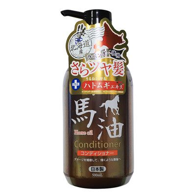 【Ajuste】北海道馬油潤絲精 500ml