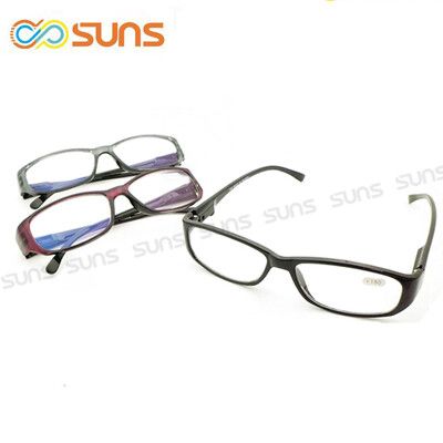 台灣製 濾藍光老花眼鏡 簡約款 高硬度耐磨鏡片 配戴不暈眩