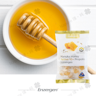 【Enzergen】麥蘆卡蜂蜜蜂膠潤喉糖（150公克約30顆）效期2026/1/25 紐西蘭原裝進口