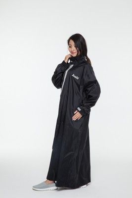 百分百台灣製造 素面全開雨衣