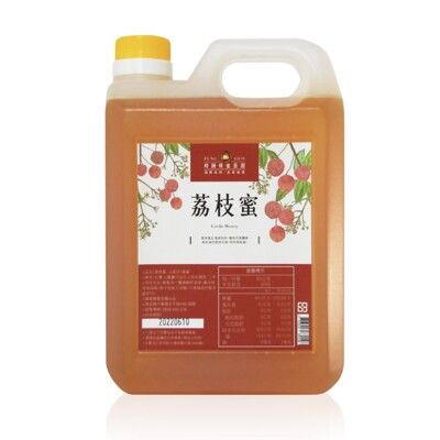 【蜂國蜂蜜莊園】荔枝蜂蜜(1800g)