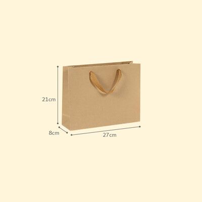 牛皮紙袋【橫2款－27x8x21cm】