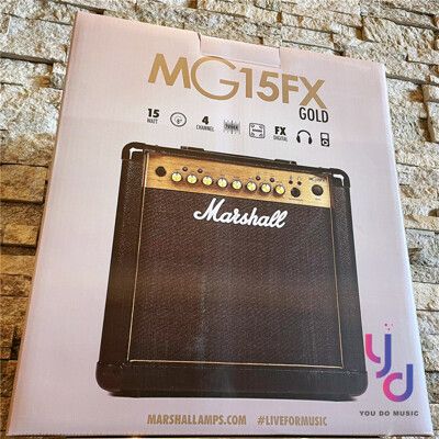 馬歇爾 Marshall MG15FX 電吉他 音箱 破音 綜合 效果器 台灣 公司貨 防偽標籤