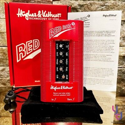 (贈收納袋) H&K Red Box 5 Hughes&Kettner 電吉他 DI 音箱模擬