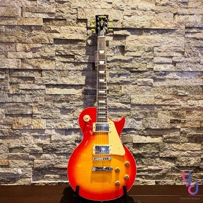 (贈千元配件) 英國品牌 Vintage V100CS Les Paul 櫻桃漸層 虎紋 電吉他