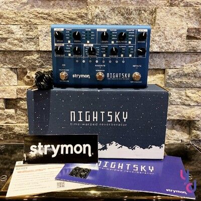 美國製 Strymon NightSky Reverb Time-Warped 吉他 合成器 效果器